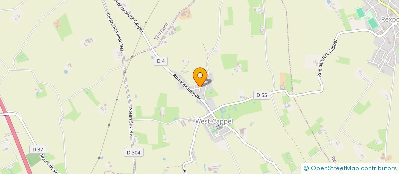 localisation de l'entreprise MADAME PAULINE NICOLLE  WEST-CAPPEL