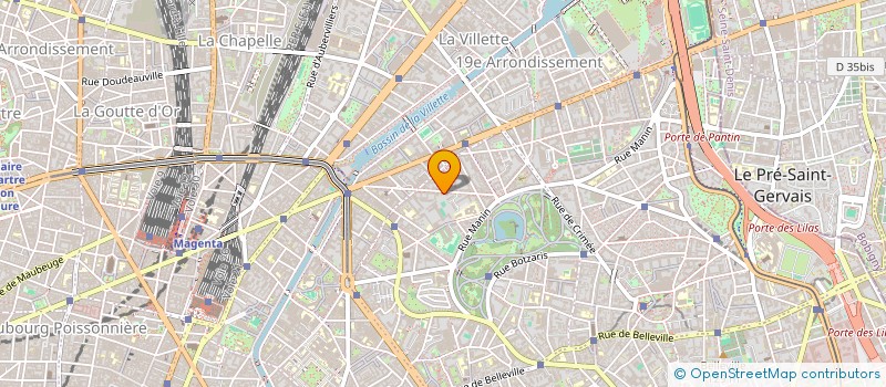 localisation de l'entreprise MADAME PAULINE NOLLET  PARIS