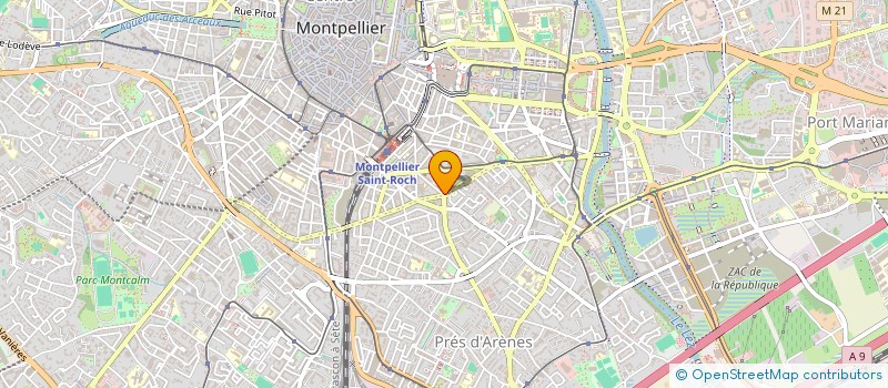 localisation de l'entreprise MADAME PAULINE NOUGARET à MONTPELLIER