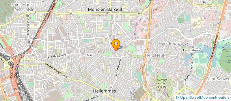 localisation de l'entreprise MADAME PAULINE NTSAME NDONG à LILLE