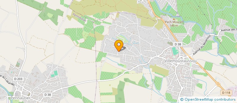 localisation de l'entreprise MADAME PAULINE OURADOU  VILLEMOUSTAUSSOU