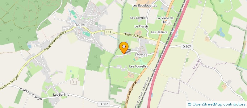 localisation de l'entreprise MADAME PAULINE OUSTELANDT à ECOUVES