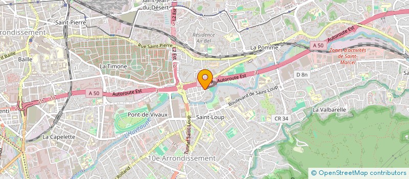 localisation de l'entreprise MADAME PAULINE PAGANO à MARSEILLE