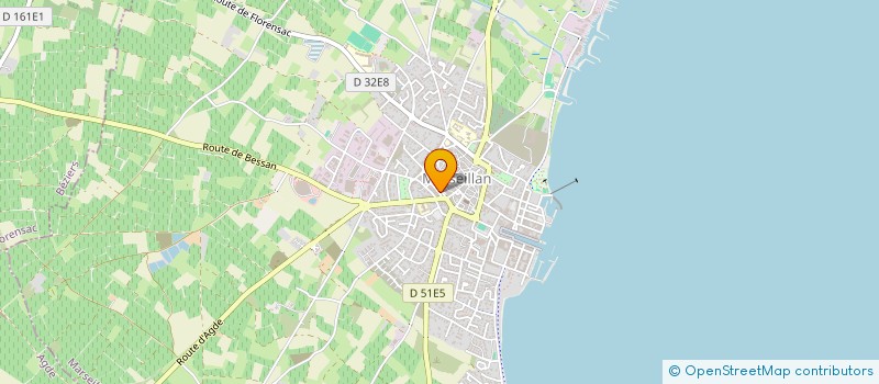localisation de l'entreprise MADAME PAULINE PALENCO à MARSEILLAN