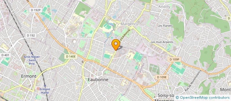 localisation de l'entreprise MADAME PAULINE PASQUIER à EAUBONNE