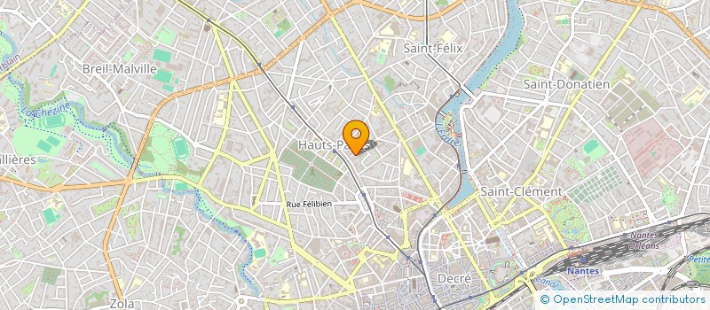 localisation de l'entreprise MADAME PAULINE PATRIGNANI à NANTES