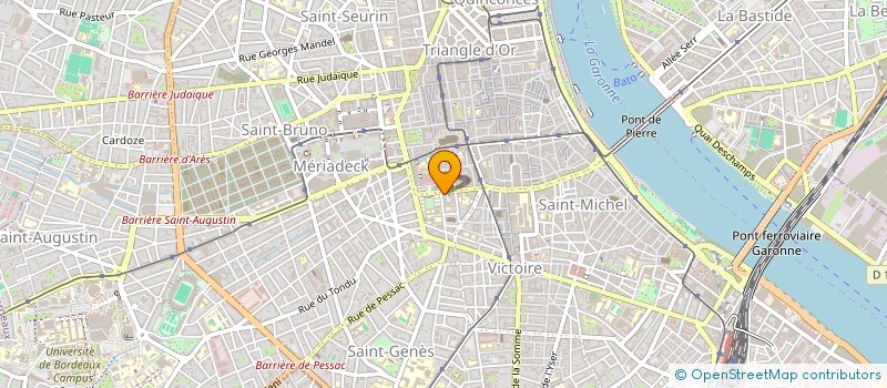 localisation de l'entreprise MADAME PAULINE PAYET  BORDEAUX