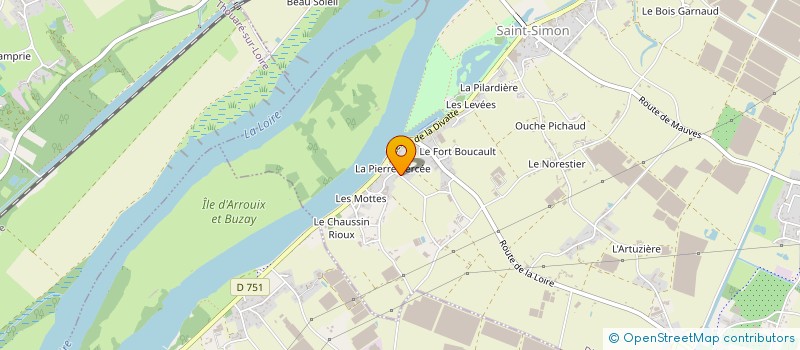 localisation de l'entreprise MADAME PAULINE PECAUD  DIVATTE-SUR-LOIRE