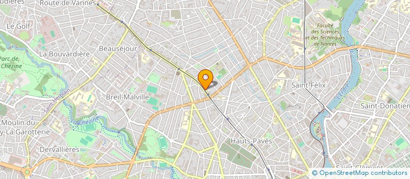 localisation de l'entreprise MADAME PAULINE PEENAERT à NANTES