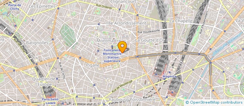 localisation de l'entreprise MADAME PAULINE PEREIRA-SANTIAGO  PARIS