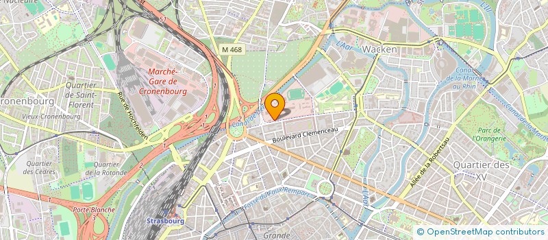localisation de l'entreprise MADAME PAULINE PERTUSA à STRASBOURG