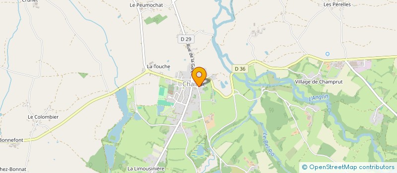 localisation de l'entreprise MADAME PAULINE PETIT à CHAILLAC