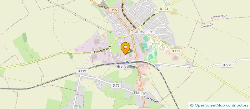 localisation de l'entreprise MADAME PAULINE PEYRONNET  GRANDVILLIERS