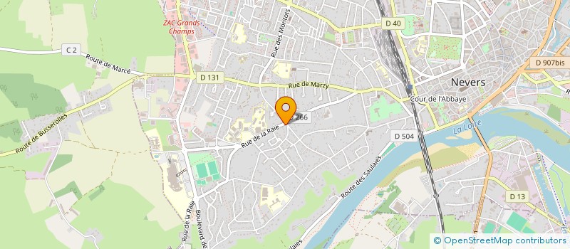 localisation de l'entreprise MADAME PAULINE PHILIPPE à NEVERS