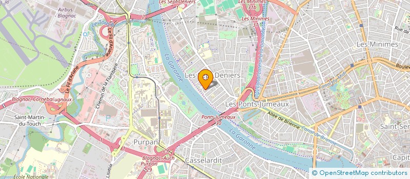 localisation de l'entreprise MADAME PAULINE PICAT  TOULOUSE