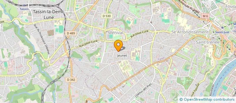 localisation de l'entreprise MADAME PAULINE PICHON  LYON