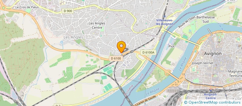 localisation de l'entreprise MADAME PAULINE PINCHOT  LES ANGLES