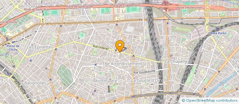 localisation de l'entreprise MADAME PAULINE PINSON  PARIS