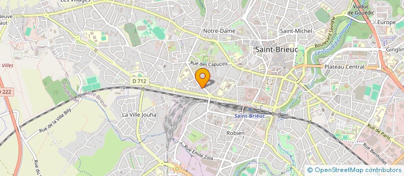 localisation de l'entreprise MADAME PAULINE PLANTE à SAINT-BRIEUC