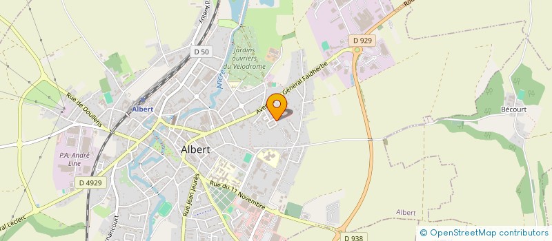 localisation de l'entreprise MADAME PAULINE PLATEL  RIBEMONT-SUR-ANCRE