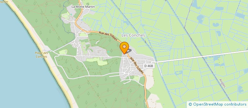 localisation de l'entreprise MADAME PAULINE PLESSIER  LONGEVILLE-SUR-MER