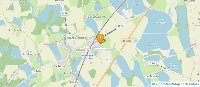 localisation de l'entreprise MADAME PAULINE PONCET à MARLIEUX