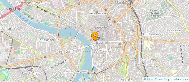 localisation de l'entreprise MADAME PAULINE PONSET à TOULOUSE