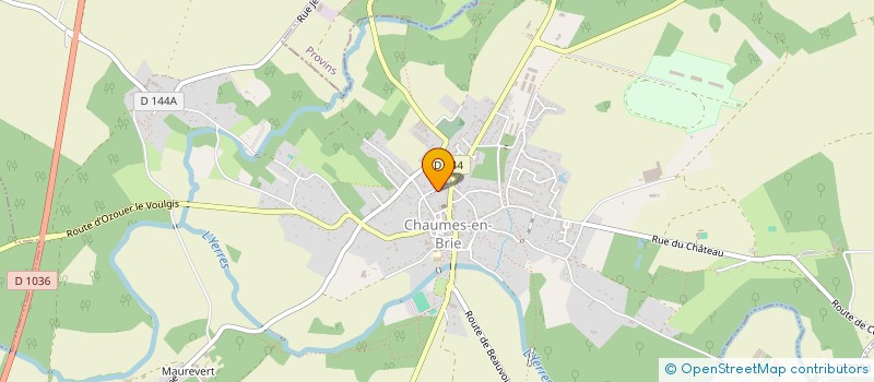 localisation de l'entreprise MADAME PAULINE PRADELLE  CHAUMES-EN-BRIE