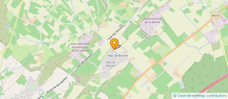 localisation de l'entreprise MADAME PAULINE PRADINES  COURNONSEC