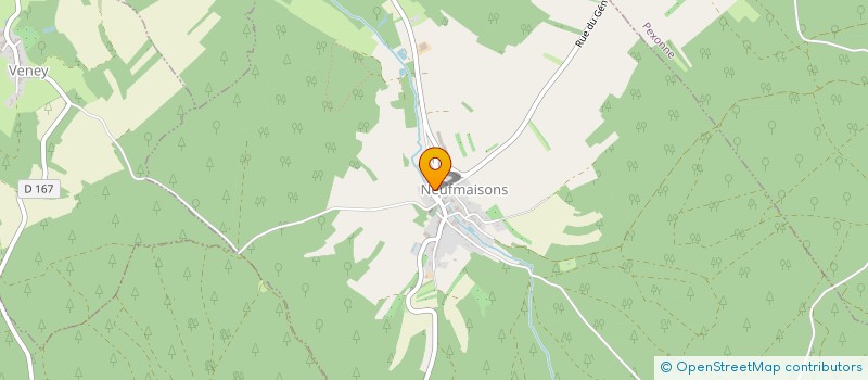 localisation de l'entreprise MADAME PAULINE PREVOT  VACQUEVILLE