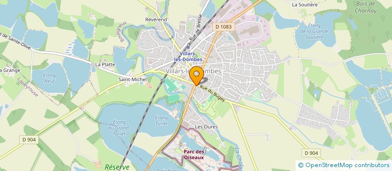 localisation de l'entreprise MADAME PAULINE PROTON à VILLARS-LES-DOMBES