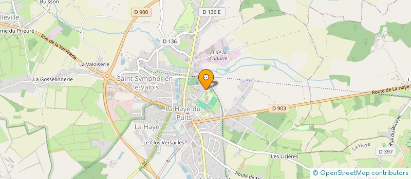 localisation de l'entreprise MADAME PAULINE PRZYBYLSKI  LA HAYE