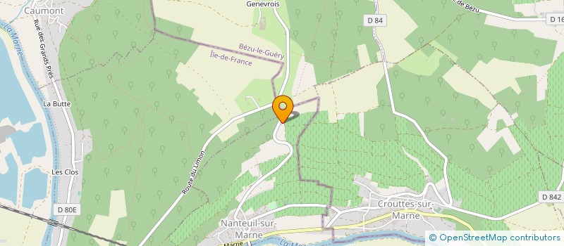 localisation de l'entreprise MADAME PAULINE QUERO à NANTEUIL-SUR-MARNE