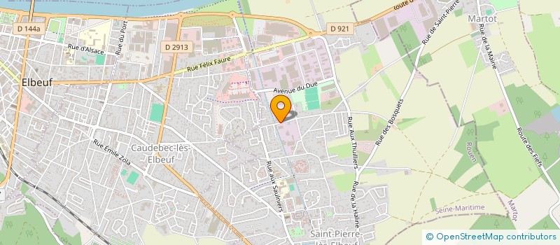 localisation de l'entreprise MADAME PAULINE QUETARD  SAINT-PIERRE-LES-ELBEUF