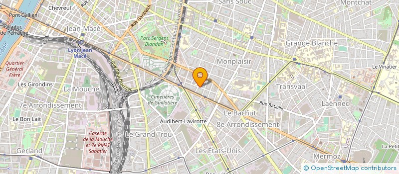 localisation de l'entreprise MADAME PAULINE QUIGIS  LYON