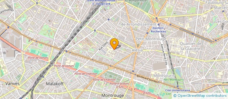 localisation de l'entreprise MADAME PAULINE RADOVITCH  PARIS