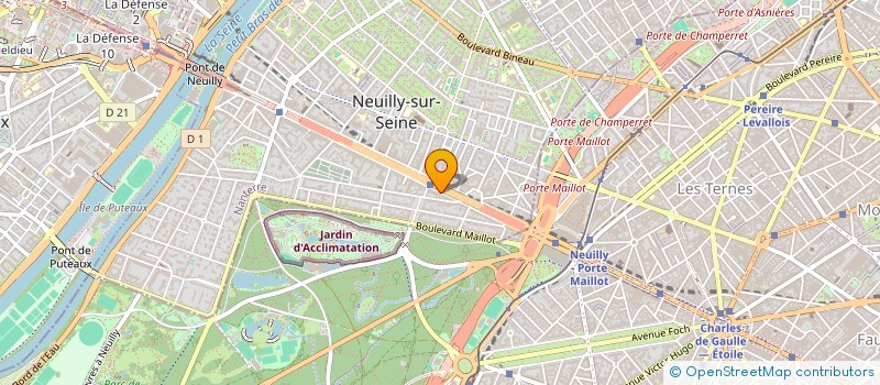 localisation de l'entreprise MADAME PAULINE RAINAUT à NEUILLY-SUR-SEINE