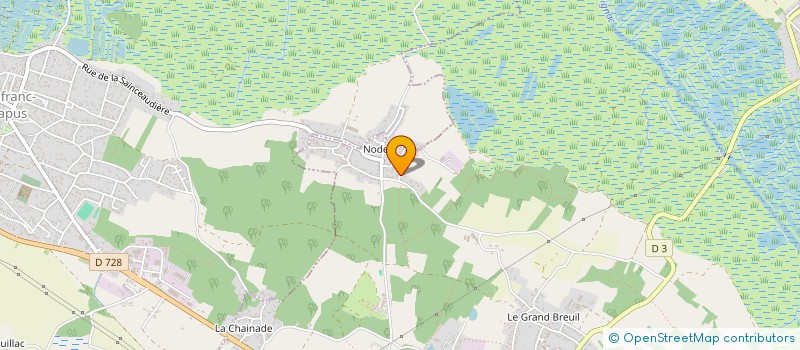 localisation de l'entreprise MADAME PAULINE RAMBAUD  MARENNES-HIERS-BROUAGE