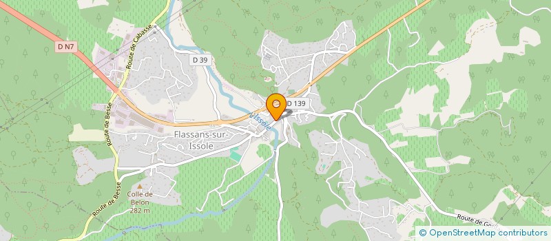 localisation de l'entreprise MADAME PAULINE RAMBAUT  FLASSANS-SUR-ISSOLE