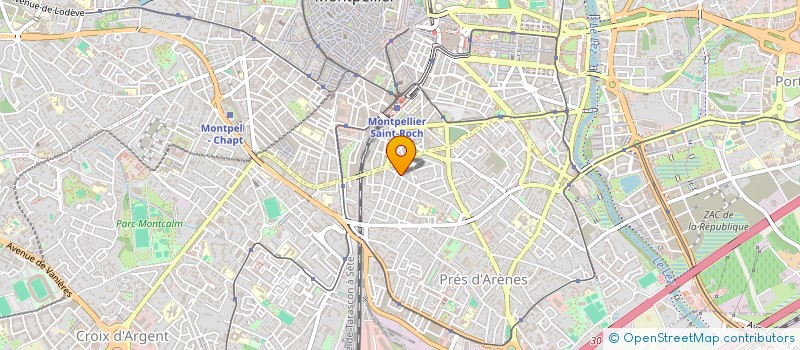 localisation de l'entreprise MADAME PAULINE RAMY à MONTPELLIER