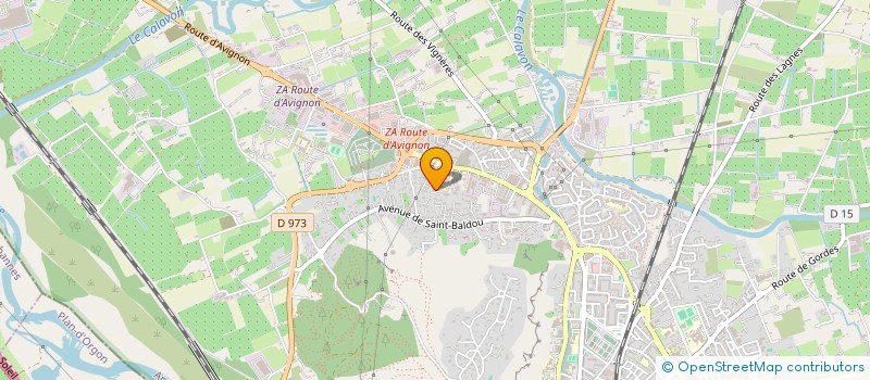 localisation de l'entreprise MADAME PAULINE RAYMOND  CAVAILLON