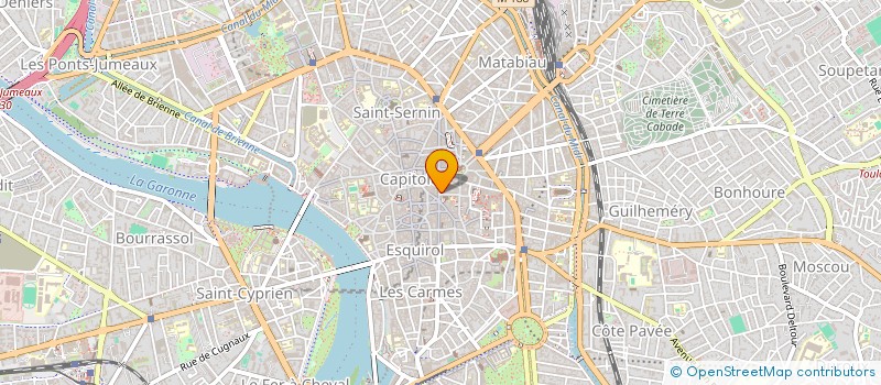 localisation de l'entreprise MADAME PAULINE RAYSSEGUIER à TOULOUSE