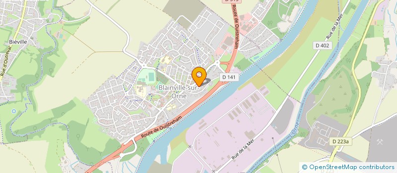 localisation de l'entreprise MADAME PAULINE REAUTE à BLAINVILLE-SUR-ORNE