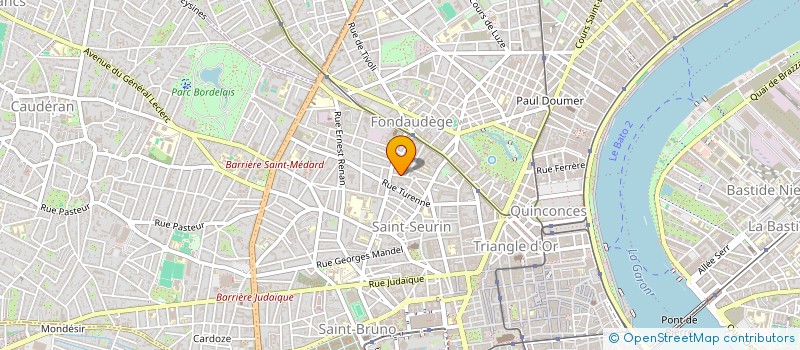 localisation de l'entreprise MADAME PAULINE REIFFERS  BORDEAUX