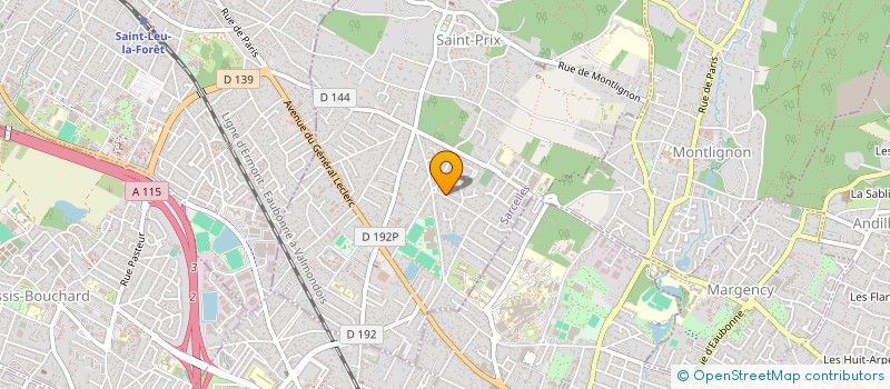 localisation de l'entreprise MADAME PAULINE REIS à SAINT-PRIX
