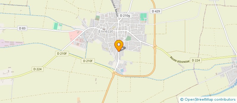 localisation de l'entreprise MADAME PAULINE REMISE  ENNEZAT