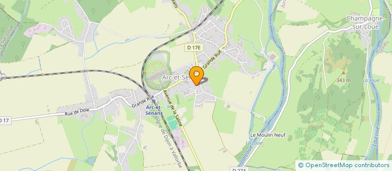 localisation de l'entreprise MADAME PAULINE REPUSSARD à ARC-ET-SENANS