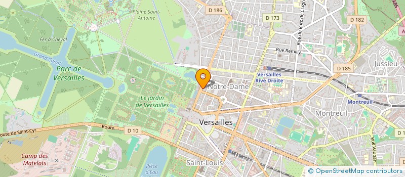 localisation de l'entreprise MADAME PAULINE REQUIER à VERSAILLES