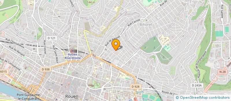 localisation de l'entreprise MADAME PAULINE RESSE  ROUEN