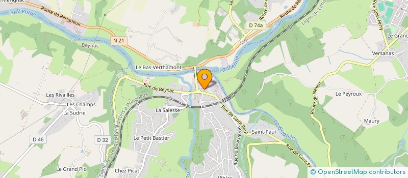 localisation de l'entreprise MADAME PAULINE REY  BOSMIE-L'AIGUILLE